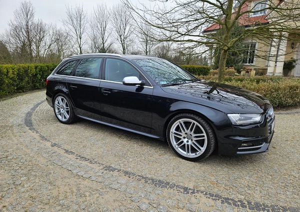 Audi S4 cena 89500 przebieg: 185000, rok produkcji 2014 z Gniezno małe 211